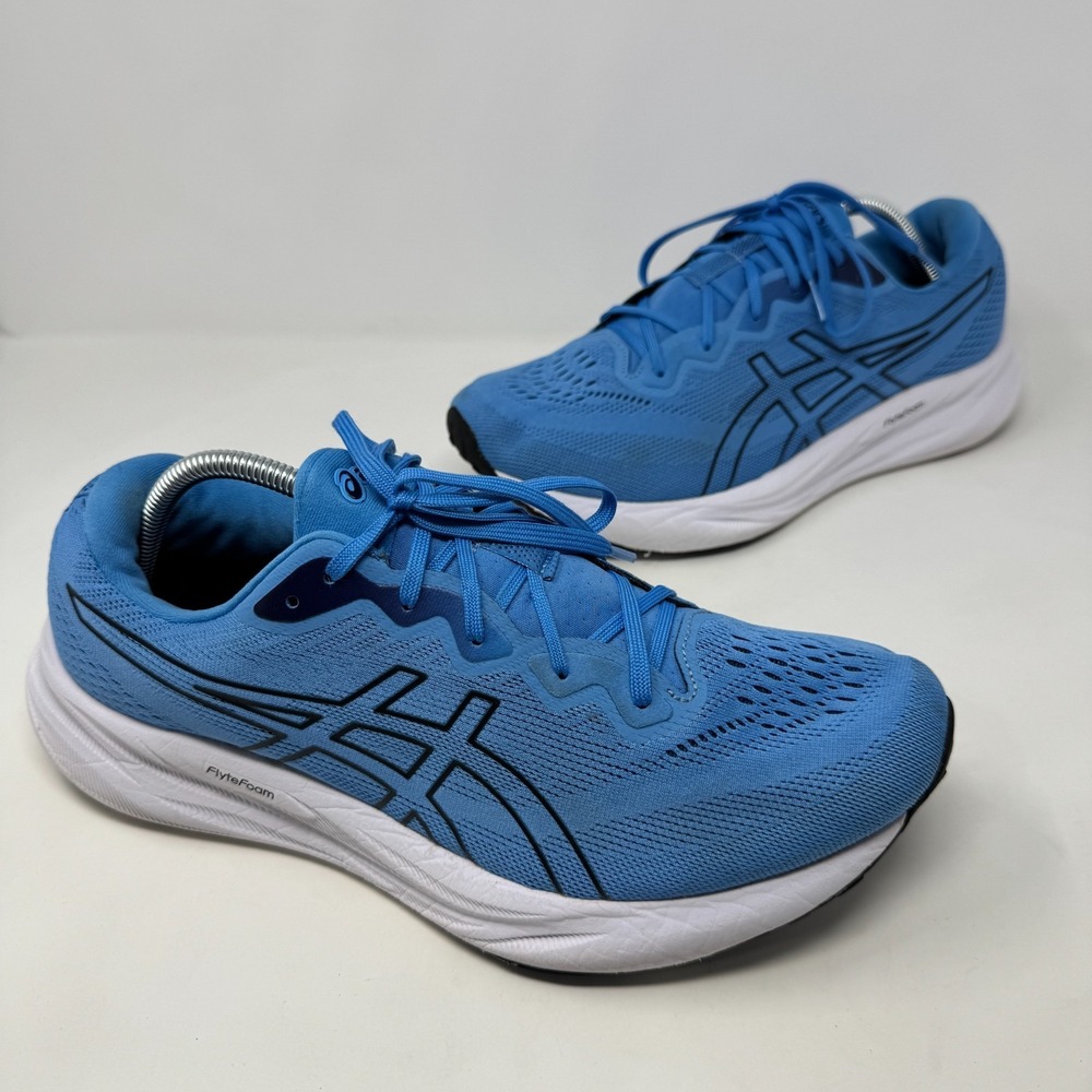 Asics Gel Pulse 15 Athletic Running Shoes Blue White Breathable Low‎ Men's 11.5